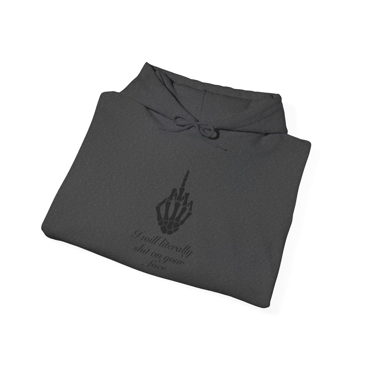 I will literally shit on your face Hooded Sweatshirt